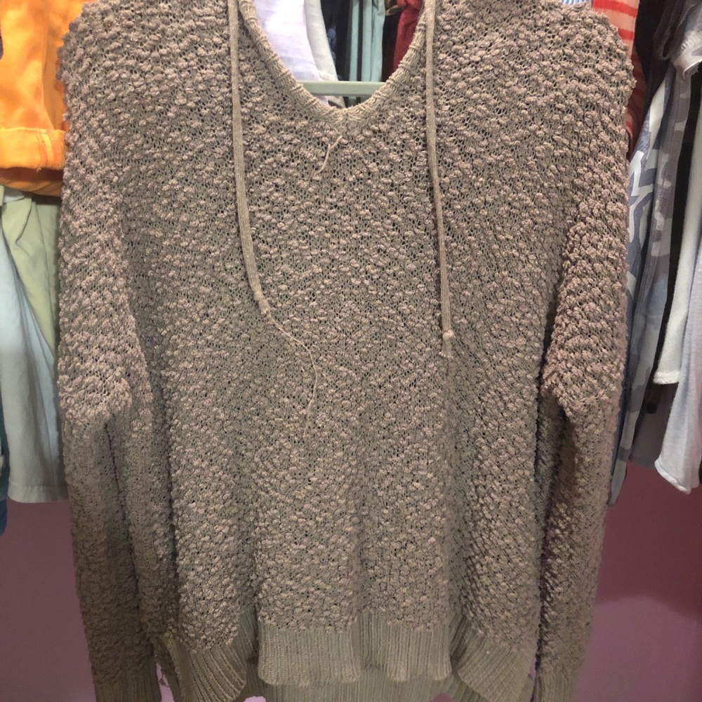 Popcorn sweater
